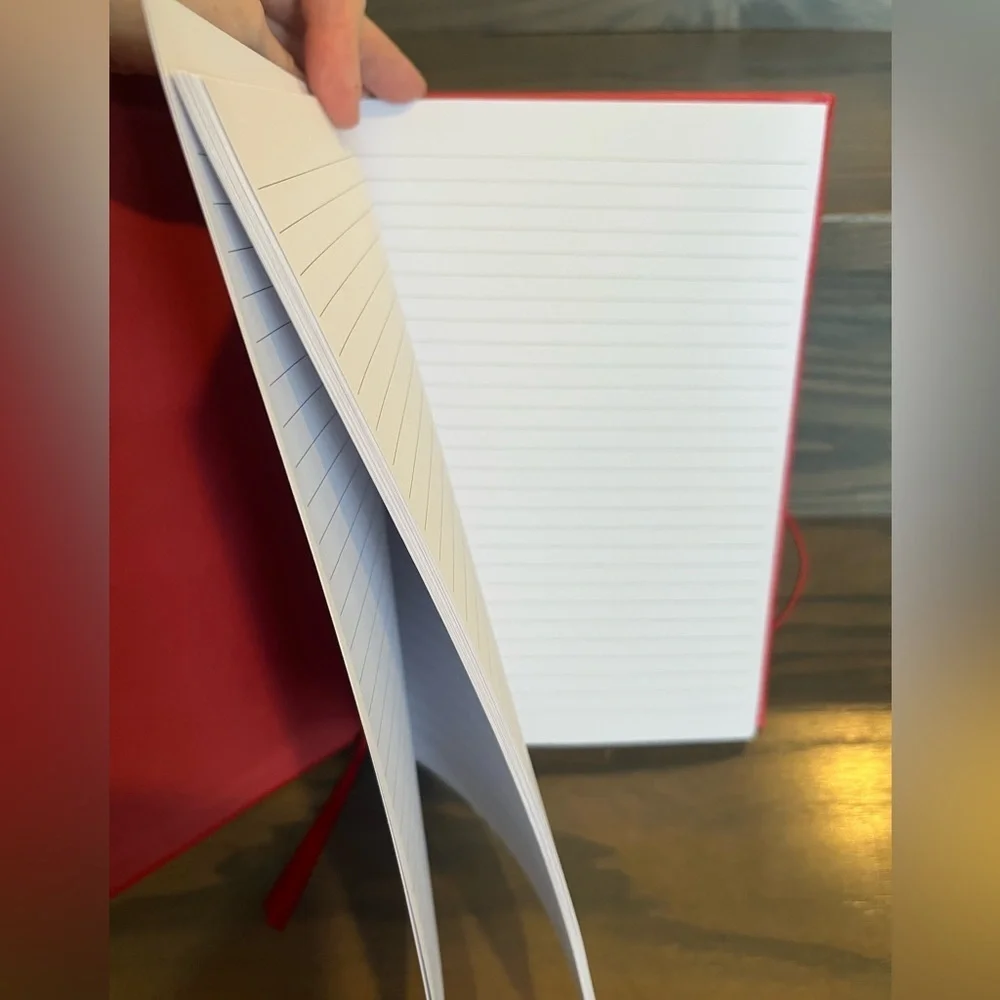 Kate Spade Red Hearts Journal Notebook